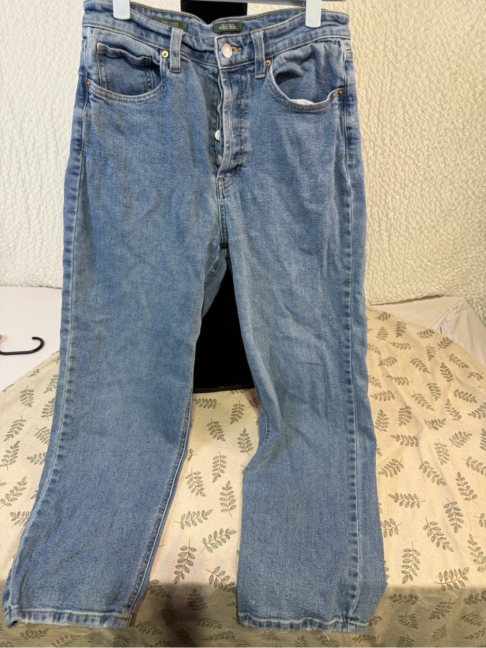 wild fable Light Blue Straight-Leg Jeans